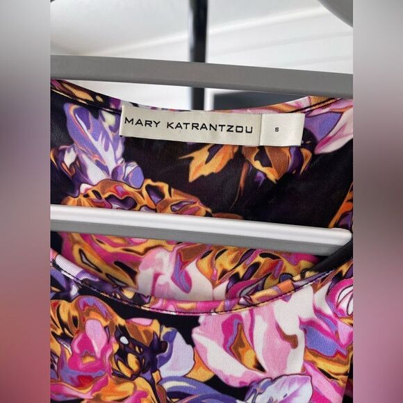Mary Katrantzou Floral Print Maxi Dress – Size S – Made in Italy - Picture 3 of 6